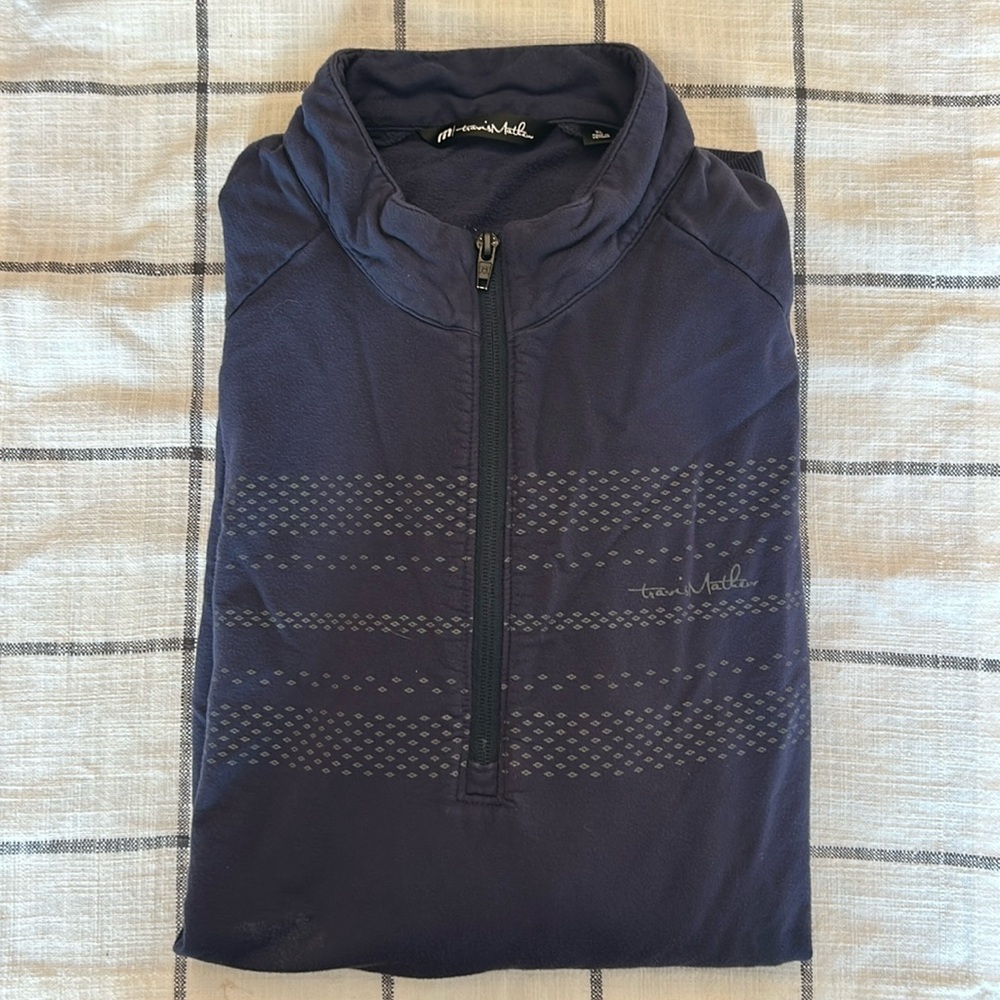 Travis Mathew Long Sleeve Quarter Zip